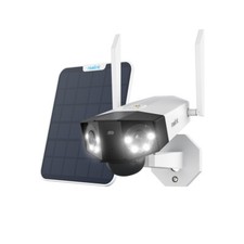 Reolink DUO 2 Überwachungskamera Aussen Dual-Lens Farbnachtsicht +6W Solarpanel