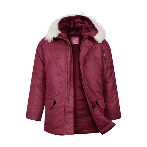 Army parka padded jacket - parka,