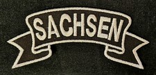 Patch Aufnäher SACHSEN, Biker Aufnäher Route 66 Motorrad Custombike 55