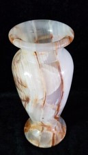 Vase Blumenvase Onyx Marmor