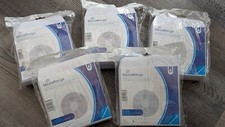 5 x 100 Stück MediaRange CD/DVD Hüllen Papierhüllen Weiß