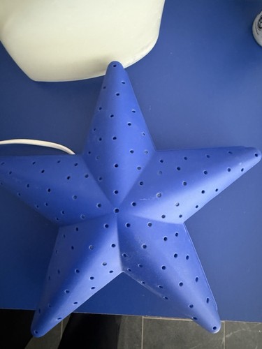 Ikea blaue sternlampe - ikea,
