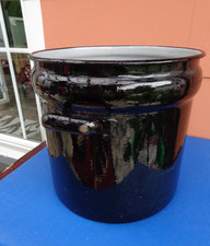 antiker Emaille Einmachtopf