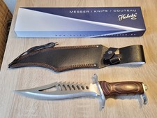 C.JUL.HERBERTZ "AISI 420" Jagd- und Outdoormesser-m.Lederscheide-Nr.110928-NEU-