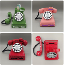 Spardose Sparschwein Telefon vintage Name personalisiert Geschenk