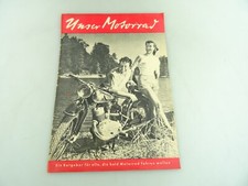 "Unser Motorrad" Moped Motorrad NSU Quickly Fox Lux Max Konsul 1954 #169