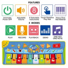 Musikspielmatte instrumente - musikspielmatte,