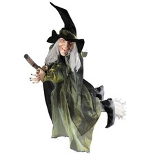 HEXE AUF FLIEGENDEM BESEN 100