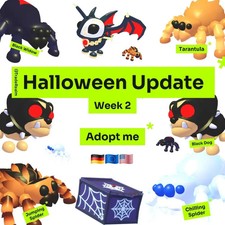 Adopt me Pets HALLOWEEN SPIDER