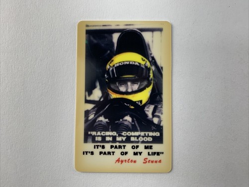 Telefonkarte formel1 ayrton - telefonkarte,