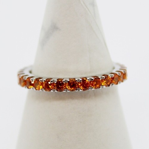Gold ring mit orange zirkonia - gold,