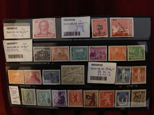 Briefmarken 1945 1948 - 1945, berlin