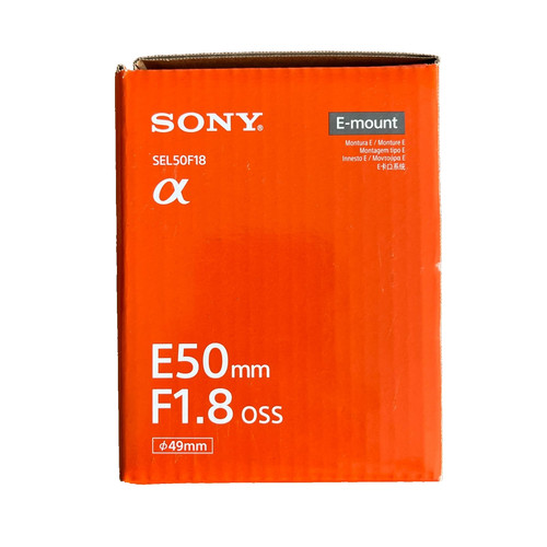 Sony sel 50f18 - sony, sel-50f18