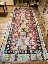 Antiker Kelim aus Marokko, geschätzte 100 Jahre alt