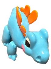 TOLO Toys Dinosaurier Spielfigur blau orange Kinderspielzeug