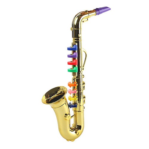 Goldenes saxophon requisit - goldenes,