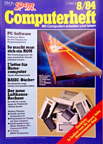 Computerheft ausgabe - p.m.,