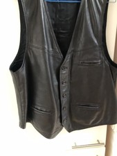 Herren Lederware Schwarz