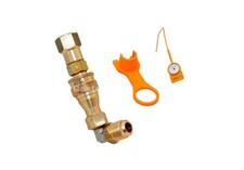 Schnellkupplung 90° 2-fachen