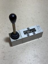 DDR Orsta Pneumatik Ventil Wegeventil TGL 20705 06-01.1 mit Handhebel #AS-K10