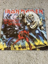 Vinyl LP Schallplatte Iron Maiden The Number Of The Beast