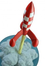 STARTENDE RAKETE - Tim und Struppi tintin Figur figurine 43cm kein Poster