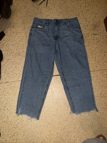 Rap baggy denim jeans - denim, leg