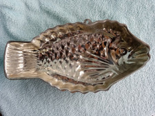 Süße alte Backform Puddingform Fisch Shabby