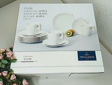 Villeroy & Boch FLOW 18tlg. Kaffeeservice NEU OVP V&B mehr verffügbar