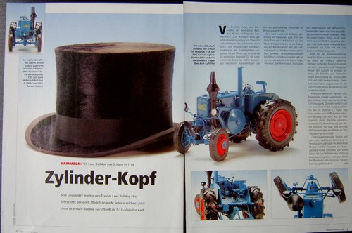 Lanz ackerluft bulldog trecker - ackerluft,
