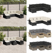 7-tlg. Garten-Sofagarnitur