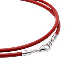 Lederband 925 Silber