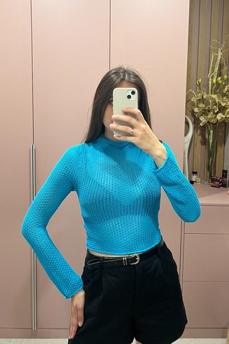 Zara crop top oberteil m - gr.,