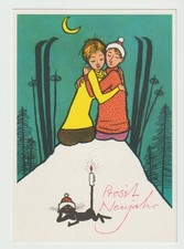 AK    Künstlerkarte  DDR  Werner Klemke 1970 Prost Neujahr