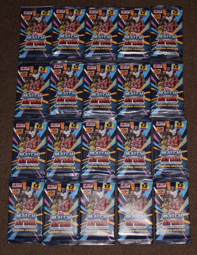 Topps match attax - match, 25/26