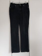 *Vivien Caron*gerades Bein Straight High Waist Jeans Damen schwarz Gr.38 Stretch