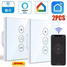 WIFI Alexa Rolladen Zeitschaltuhr Rolladenschalter Smart LED Jalousien Schalter