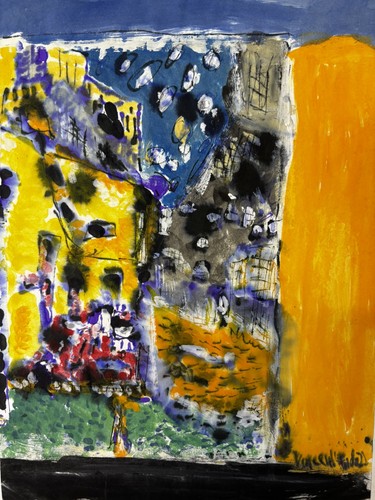 Original aquarell gemälde - original,