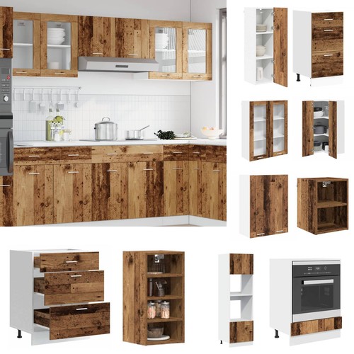 Altholz küchenschrank - altholz,