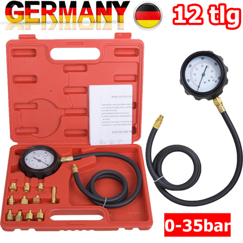 Tlg motor öldruckprüfer - 12,
