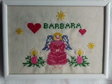 Kleines Stickbild Handarbeit