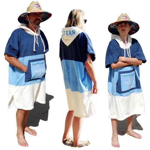 Seestern surf bade poncho - surf,