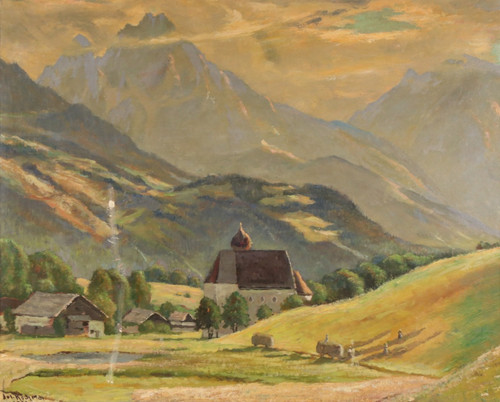 Julius koch ölbild gemälde - Ölbild,