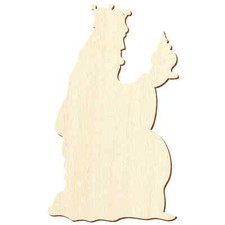 Heiliger Holz König 3 - Deko Basteln 5-50 cm