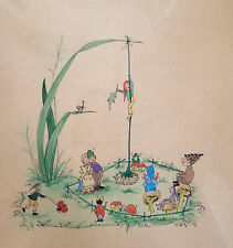 Aquarell: Reigen, Märchen