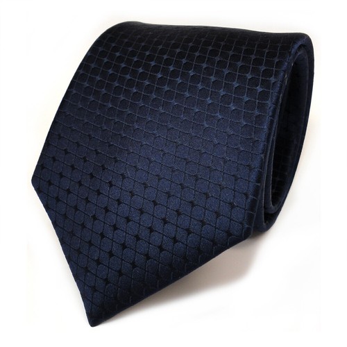 Tigertie seidenkrawatte blau - seidenkrawatte,