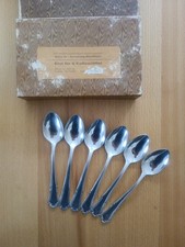 6 Stk. Kaffeelöffel, Roneusil