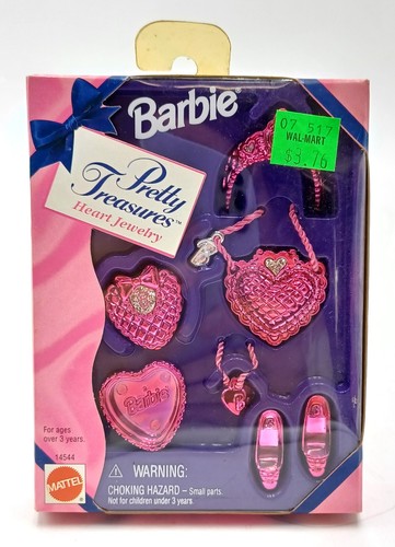 1996 barbie pretty - barbie, heart