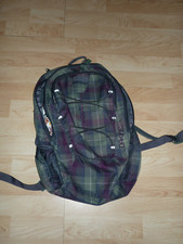 Dakine Rucksack Mädchen grün/weinrot kariert