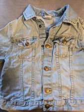 Jeansjacke Kinder Gr. 122 H &
